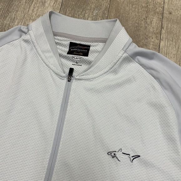 Mens Greg Norman Quarter Zip Performance Active Pullover - Picture 2 of 6